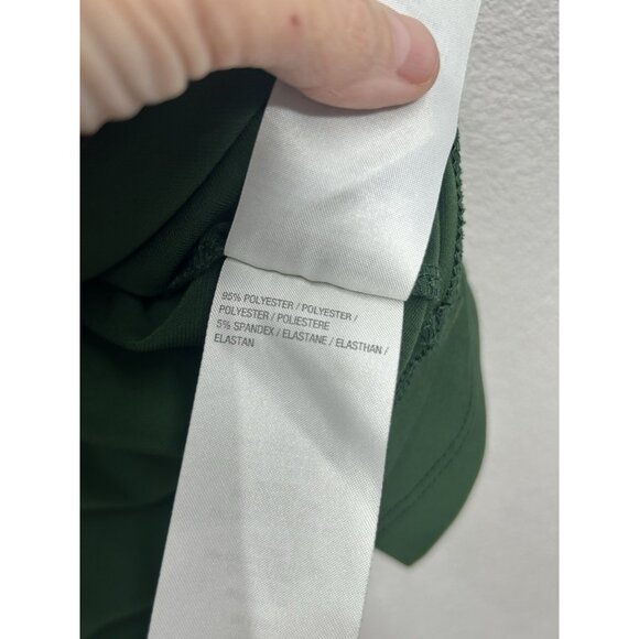 Susan Graver Occasions Women Top Large Green Liquid Knit Embellished Beaded - Picture 5 of 5